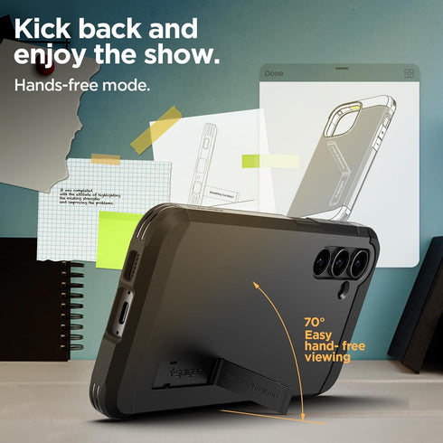 Spigen Tough Armor Designed for Galaxy S23 FE Case (2023) - Black......