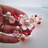 Luxury Brooch and pin for women, Elegant wedding pearl crystal rhinestones brooch, Cherry Blossom flower jewelry collection...