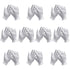 10 Pairs Archival Photo Gloves, White Work Gloves for Handling Art Working Photography Womens Cloth Gloves Liners Bulk for Handling Jewelry, Film,...