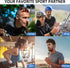 Bone Conduction Headphones, Open-Ear Wireless Bluetooth 5.3 Workout Headphones with Microphones, 20H Playtime, Waterproof Wireless Earphones for S...