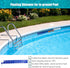 Pool Skimmer Arm, Skimmer Guard, Pool Skimmer, Pool Debris Skimmer Catcher, Hands Free Pool Skim-It Fits Most Skimmer Systems on In-ground Pools O...