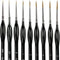 9PCS Miniature Paint Brushes - Detail Paint Brush Set, Small Paint Brush, Thin Paint Brushes, Paint Brushes for Kids, Model Paint Brushes, Artist ...