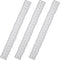 3 Pieces 8.4 Inches Irregular Edges Ruler Deckle Edges Ruler Measuring Embossing Cutting Dies Paper Tearing Ruler for Card Making Scrapbooking Cra...