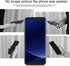 Galaxy S8 Plus Privacy Screen Protector, 2-Way Anti Spy Full Adhesive Glue Touch Accurate 3D Curve Nano Shield Soft Film (NOT Tempered Glass) for ...