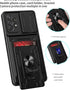 CCSmall Case for Samsung Galaxy A32 4G (Not 5G) with Card Holder, Heavy Duty Protection Phone Case with Magnetic Ring Kickstand Slide Camera Cover...