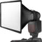 NEEWER Flash Diffuser Light Softbox 9" x 7", Universal, Collapsible with Storage Pouch Compatible with Canon Nikon Sony Godox Yongnuo NEEWER speed...
