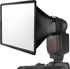 NEEWER Flash Diffuser Light Softbox 9" x 7", Universal, Collapsible with Storage Pouch Compatible with Canon Nikon Sony Godox Yongnuo NEEWER speed...