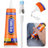 Fabric Glue Permanent, 60 ML Washable Clear Clothing Glue, Super Fabric Glue for Rhinestones, Patches, Clothes, Denim, Leather, Polyester, Fabrics...