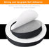 6.5" Foam Speaker Enhancer, AngleKai 4Pcs Self Adhesive Speaker Fast Rings, Universal High Rebound Sponge Bass Blocker Kit for Car Door Speaker Fo...