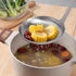 Kitchen Skimmer Slotted Spoon for Cooking, Metal Strainer 304 Stainless Steel Skimmer Spoon with Ergonomic Handle, Heavy Duty Large Scoop Strainer...