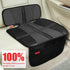 Car Seat Protector - Seat Protection Mat - Thick Padding - Durable, Waterproof Fabric, Leather Reinforced Corners & 3 Pockets for Handy Storage Bl...