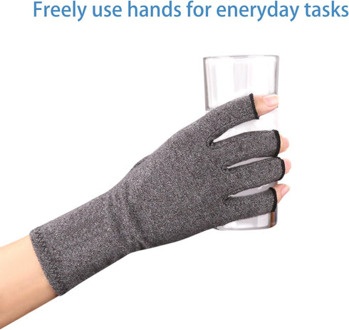 Arthritis Gloves by Sanbo Compression Gloves for Osteoarthritis Hand Gloves for Men & Women(Small)...