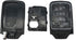 Remote Smart Key Fob Shell Case Fit for 2016 2017 2018 Honda Civic CR-V Pilot Keyless Entry Replacement Car Key Cover (Silver, 5 Buttons)...