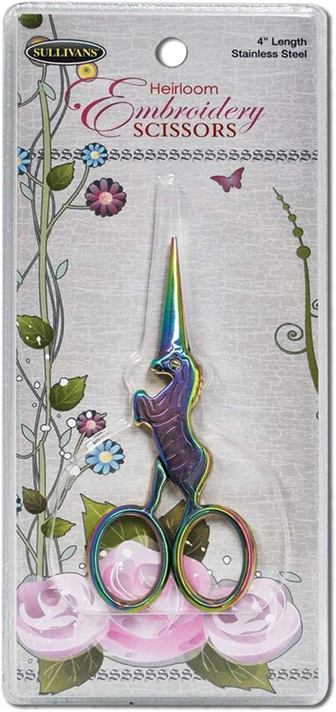 Sullivan's Rainbow Unicorn Embroidery Scissors Tool...
