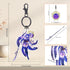 UTIEHD GI Character keychain set, 3pcs Acrylic Figure Keychains Anime Merch Keyring...