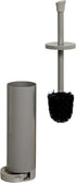 Zenna Home Nickel Smart Accessories NeverRust Rustproof Easy Clean Toilet Bowl Brush Holder (EBH1ALBNL)...