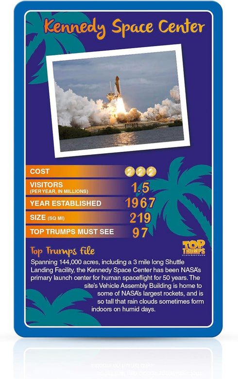 Top Trumps Card Game Florida - Family Games For Kids and Adults - Learning Games - Kids Card Games for 2 Players and more - Kid War Games - Card W...