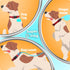 Dog Fence Collar, Invisible Fence Replacement Collars, 3/4 Inch Replacement Strap for Blingbling Petsfun Extreme Dog Fence Covono Sportdog Brand B...