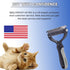 PETACARE® Pet Double Sided Brush. Friendly Undercoat Rake and Furever Brush for Dogs, Professional Pet Grooming Tool, Perfect for Dog and Cat Shed...