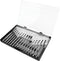 Performance Tool 1422 Precision Screwdriver Set with Black Oxide Steel Shafts and Chrome Plated Corrosion Resistant Handles...