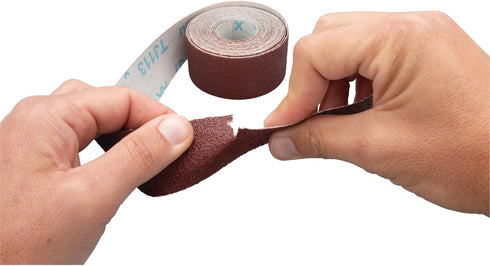 Performance Tool W3051 80-Grit Emery Cloth Roll - 15ft x 1.5in, Perfect for Woodworking, Metalworking, and DIY Projects...