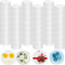 Henoyso 48 Pcs Foam Circles Polystyrene Foam Discs Foam Cylinders for Crafts Round Foam White Disk Shapes Block for DIY Arts Craft Sculpture Model...