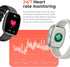 Smart Watches Men Women Fitness Tracker for Men Smartwatch Bluetooth Call Make/Answer Reminder Heart Rate Sleep Monitor Step Pedometer Counter Wat...