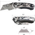 Olympia Tools 33-125 Turbofold Stainless Steel Utility Knife...