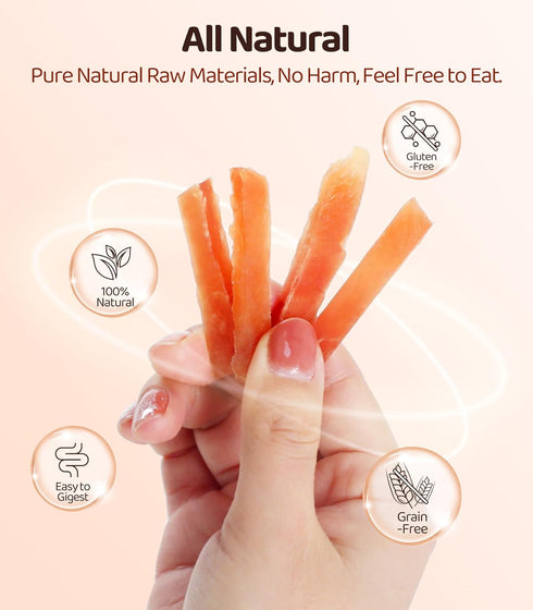 Chicken Slices, Real Chicken, 16OZ, Training Reward Snacks, Rawhide-Free, Dog Pet Food...