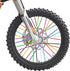 PSLER 72 PCS Spoke Skins Trim Wrap Decoration Protector Pipe Motocross Pit Dirt Bike Aaccessories...