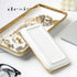 10 * 5" Granite Texture Fine Porcelain White Tray with Golden Edge,Decorative Vanity Tray for bathroom. for Jewelry storage, Ring & Key Holder, Ba...