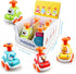 Baby Toy Cars for 1 +Year Old Boy - Toddler Toys Age 2 3 4 Year Old Boy Gifts, Animal Cartoon Press and Go Cars for Toddlers 2-4 Birthday Toys...