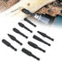 10pcs Rotary Burr Wood Carving Rasp Files Set for Woodworking Carving & Rubber Deburring, Shaping and Grooving, with 1/4" Hex Shank Wood Carving R...