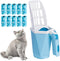 Cat Litter Scooper with Holder Kitty Litter Scoop with Bag, Cat Litter Shovel with 150 Refill Bags, Portable Cat Poop Scooper Cat Litter Container...