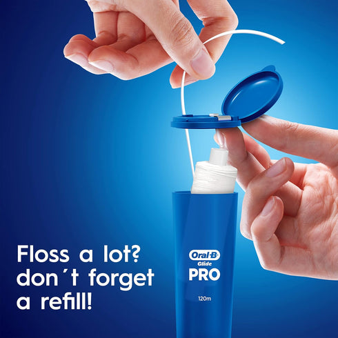 Oral-B Glide PRO Refillable Dental Floss Starter Kit, 120m...