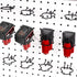 M12 Battery Pegboard Hooks, Milwaukee M12 Battery Holder, Battery Holder for Milwaukee M12 12V Batteries, Pegboard Tools Mount Organizer (6 PCS)...