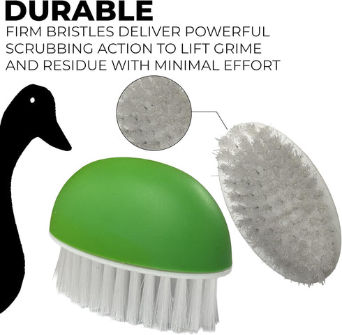 Set of 2 Black Duck Brand Vegetable Brushes! Tough Scrubber - Green - A Quality Everyday Essential!...