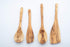 Handcrafted Olive Wood Cooking Spoon & Spatula (12 Inch Set of 2 Pieces) Carved by Talented Artists in Bethlehem, Practical Wooden Utensils Last f...