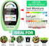 2-in-1 Soil Test Kit, Soil Moisture Meter, Soil pH Meter -Dual Dial-Simultaneously-Display Results-Soil pH Tester, Moisture Meter for House Plants...