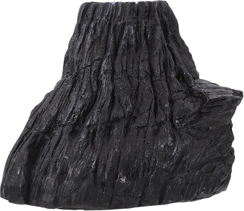 Toddmomy Volcano Fake Volcano Aquarium Decor Fish Tank Landscape Fish Tank Cat Scratching Elephant Aquarium Mountain Cave Small Fish Tank Mini Air...