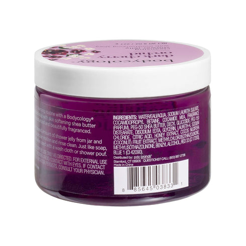 Bodycology Shower Jelly - Gentle Cleanser - Dark Cherry Orchard - 8 oz...