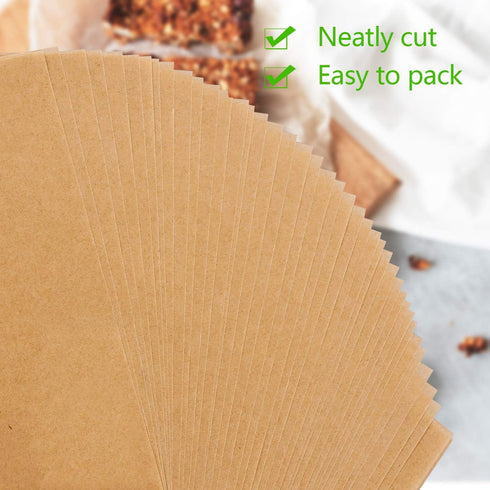 QYH 300 Pcs Parchment Paper Sheets for Baking, 8x12 Inches Unbleached Precut Parchment Paper for Baking Cookies, Frying, Air Fryer, Cooking, Grill...