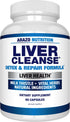 Arazo Nutrition Liver Cleanse Detox & Repair Formula – Milk Thistle Herbal Support Supplement: Silymarin, Beet, Artichoke, Dandelion, Chicory Root...