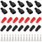 smseace 10Pairs 45Amp Power Connectors 4-6mm² (10-12AWG) Quick Connect/Disconnect Power Pole connectors for Forklift/Golf cart/Charger System/Lawn...