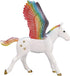 MOJO Pegasus Baby Rainbow Realistic Fantasy Toy Replica hand painted figurine...