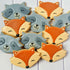 Raccoon Face Woodland Cookie Cutter, 4" Made in USA by Ann Clark...