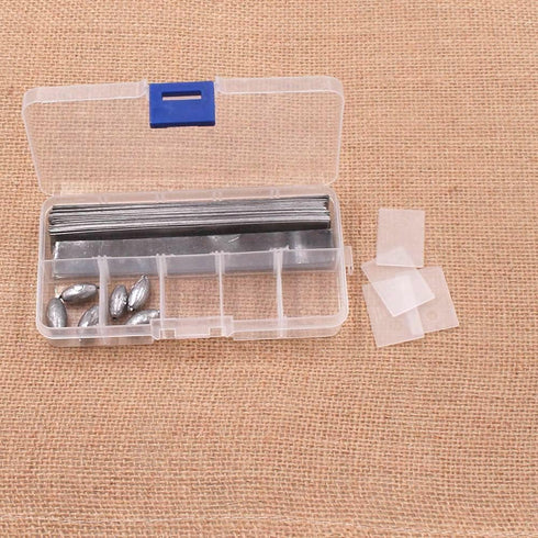 15 Grids Plastic Tray Clear Plastic Beads Storage Boxes with Movable Dividers, Jewelry Organizer for Craft Beads Fishing Hooks(Orange white Buckle...