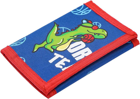 RFID Wallet, Cute Cartoon Wallet with Zipper for Kids (Dinosaur Green)...