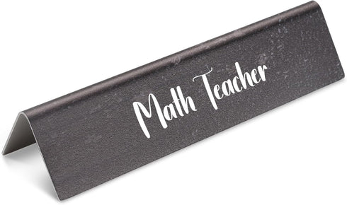 Funny Desk Novelty Nameplate for Math Teacher, Never Forget The Difference You Make Nameplate Sign for Retirement Leaving Thanks You Gift, Office ...