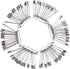 500-Pack Small Safety Pins (1-1/16 Inch, Silver) – Rust-Resistant Pins for Clothing, Diapers, Sewing, Hijabs, Laundry & Crafting...
